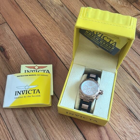 INVICTA Watch Pro Diver Rose Gold Corduba Lady
Model 1703 - Ladies Watch Quartz - Picture 3 of 6